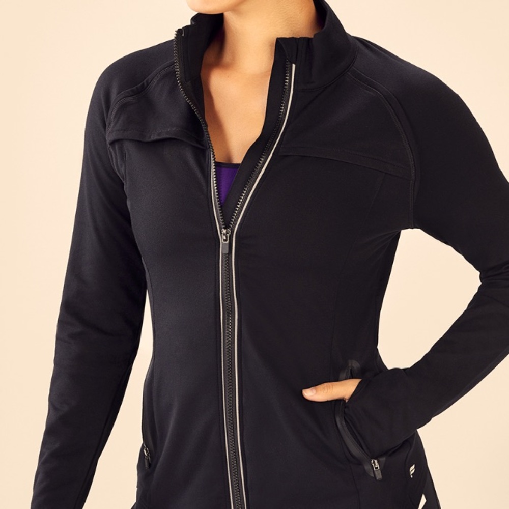 Fabletics Kimmy Performance Zipper Front Jacket